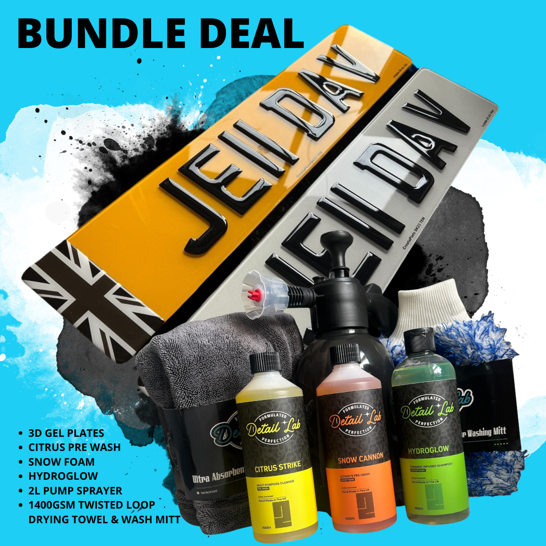 3D GEL Number Plates & Detail Lab Bundle