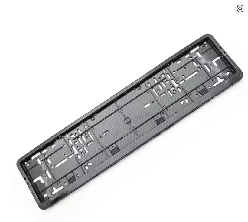 NUMBER PLATE HOLDER CARBON FIBRE STYLE X 2 (+£21.99) (STANDARD SIZE) Two number plate holders - no fittings needed - screw the holder to your original number plate holes and attach plates.