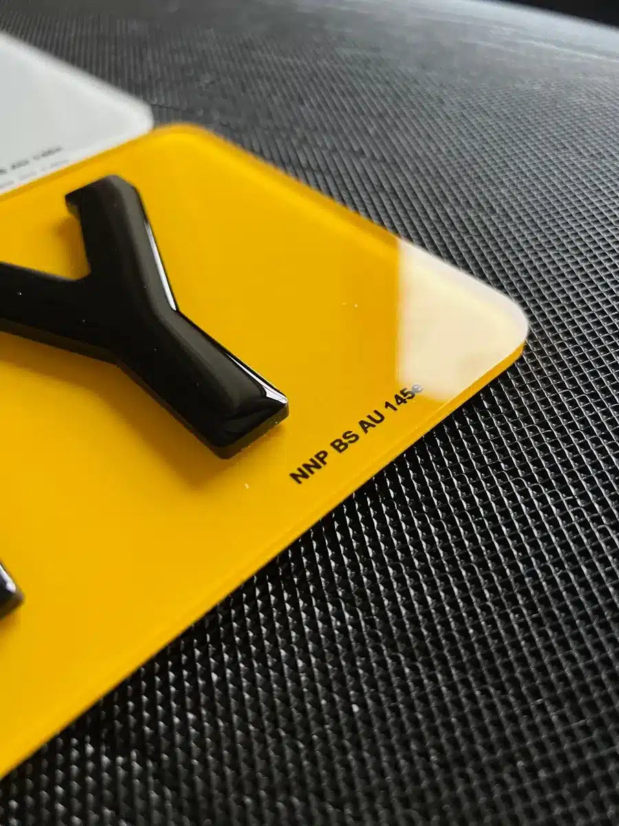 SHORT 5 / 6 DIGIT 4D GEL ACRYLIC PLATES (PAIR)