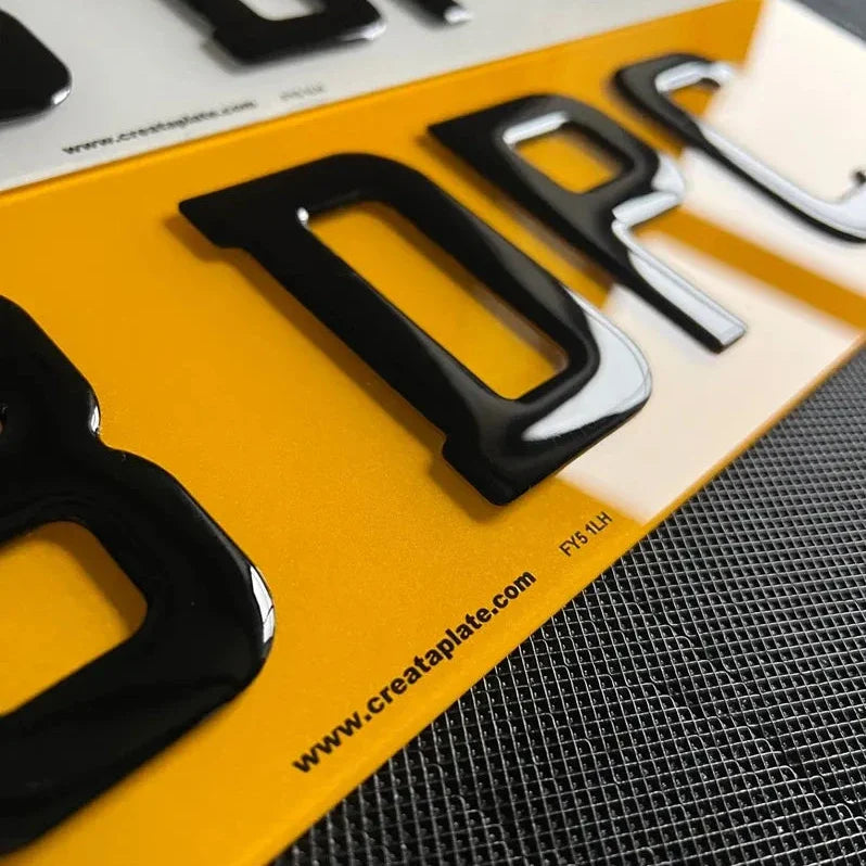 3D GEL PLATES WITH SHORT REAR (PAIR)